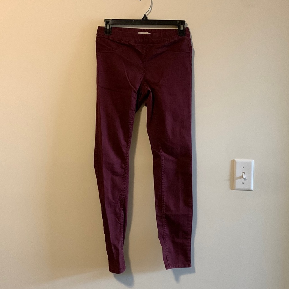 Maroon Jeggings